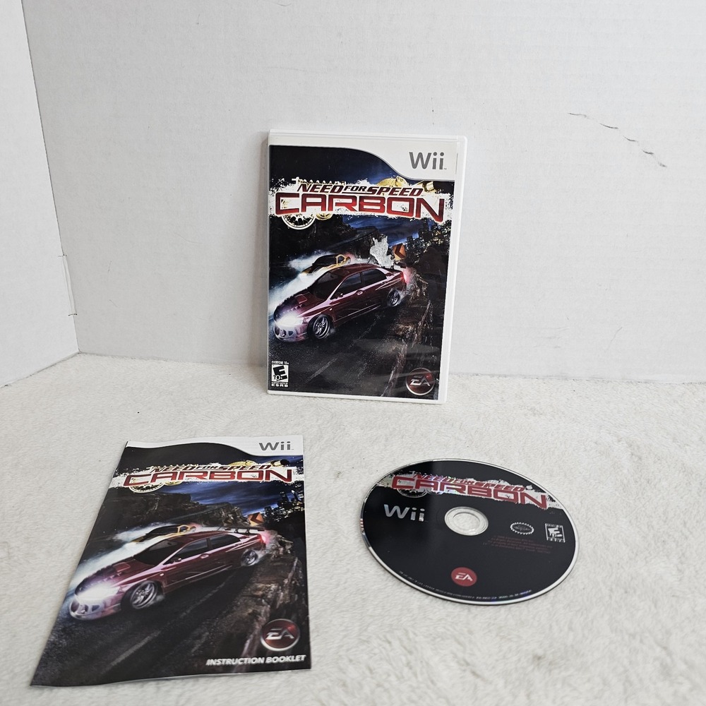 Need for Speed: Carbon - Nintendo Wii Game - Complete W/ Manual